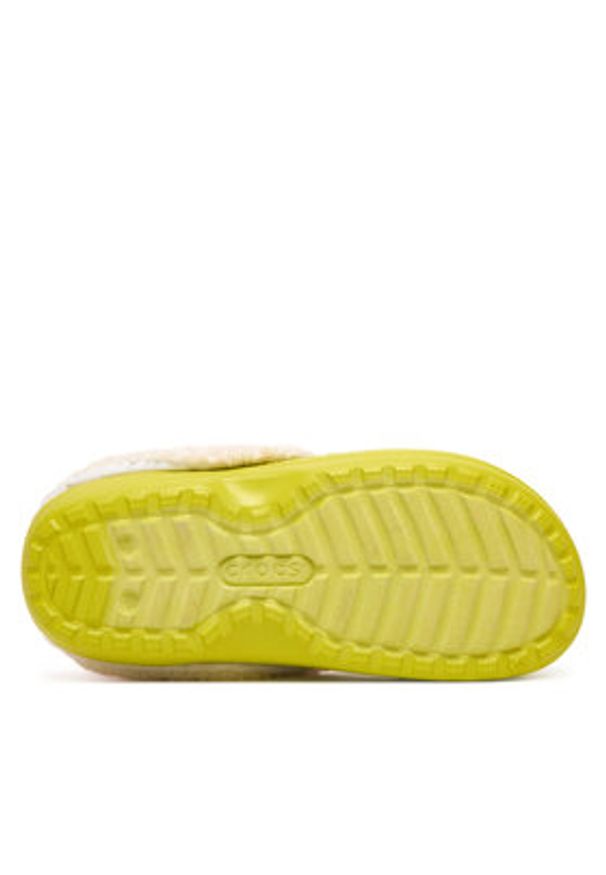 Crocs Klapki Classic Lined Clog 211688 Zielony. Kolor: zielony