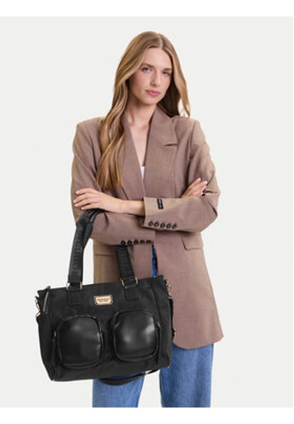 Monnari Torebka BAG0330-020 Czarny. Kolor: czarny