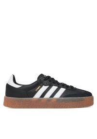 Adidas - adidas Sneakersy Sambae JI1350 Czarny. Kolor: czarny. Materiał: skóra