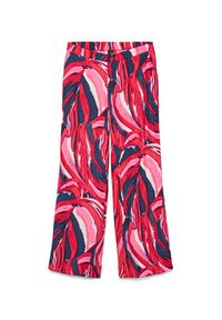 Vero Moda Spodnie materiałowe Vera 10338759 Różowy Wide Leg. Kolor: różowy. Materiał: wiskoza #3