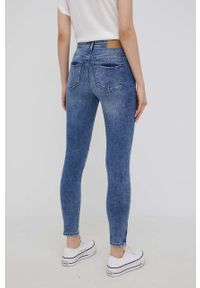 Noisy may - Noisy May jeansy Kimmy damskie medium waist. Kolor: niebieski