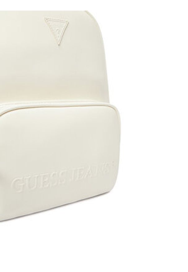 Guess Jeans Plecak CWBEO-GUESS-B-011-09 Écru. Kolor: kremowy. Materiał: materiał