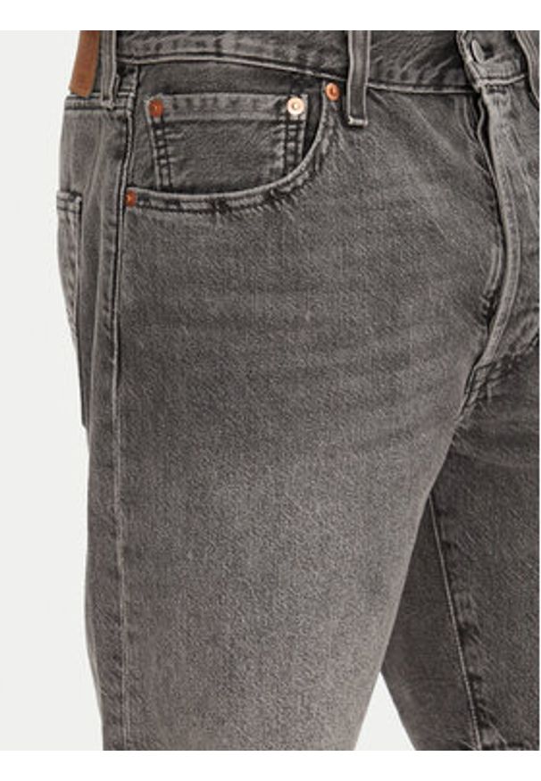 Levi's® Szorty jeansowe 501® 36512-0254 Czarny Regular Fit. Kolor: czarny. Materiał: bawełna