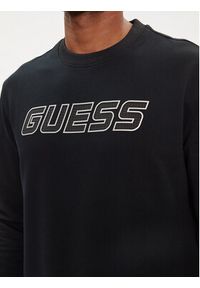 Guess Bluza Zubin Z4GQ01 KC532 Czarny Regular Fit. Kolor: czarny. Materiał: syntetyk #4