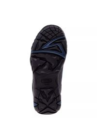 Buty Elbrus Erimley Low Wp Jr 92800402298 niebieskie. Okazja: na spacer, na uczelnię. Kolor: niebieski. Materiał: materiał, tkanina, mesh, guma. Szerokość cholewki: normalna. Sport: turystyka piesza #4