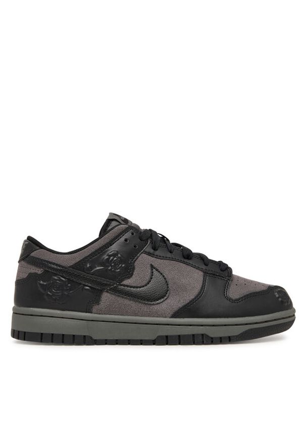 Nike Sneakersy W Nike Dunk Low HF1986 001 Szary. Kolor: szary. Materiał: skóra