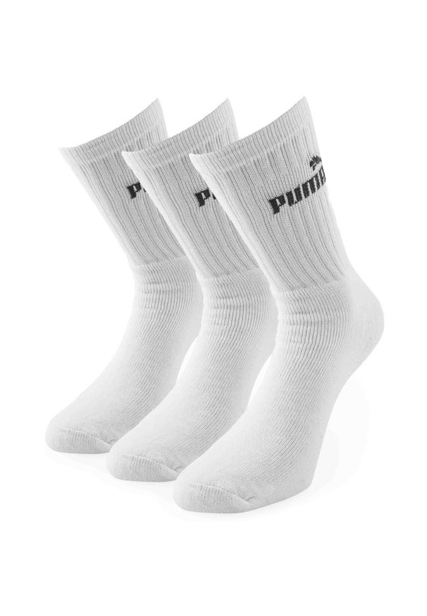 Puma - PUMA Skarpety Crew 3-pack 35-38. Kolor: biały. Sport: fitness