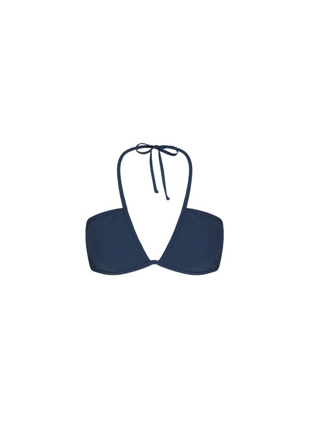 Damski top do kostiumu kąpielowego Barts Solid Plunge Halter. Kolor: niebieski