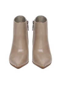 Gino Rossi - GINO ROSSI Botki EO-CLOE-GLC9273-4-370-1 Szary. Kolor: szary. Materiał: skóra #4