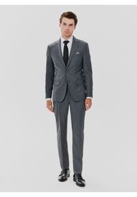 Pako Lorente - PAKO LORENTE – Marynarka garniturowa w kolorze szarym. Okazja: na ślub cywilny, na wesele. Kolor: szary. Materiał: wełna, poliester. Wzór: gładki. Styl: młodzieżowy #2
