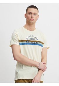 Blend T-Shirt 20715035 Écru Regular Fit. Materiał: bawełna