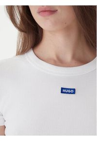 Hugo T-Shirt Baby 50510749 Biały Slim Fit. Kolor: biały. Materiał: bawełna #2