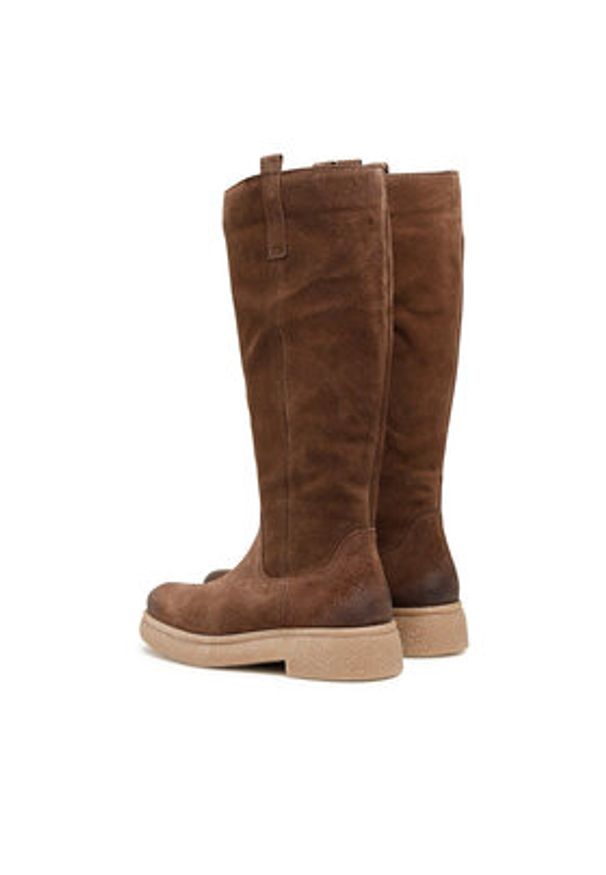 Lasocki Kozaki WI23-BULGY-06 Brązowy. Kolor: brązowy. Materiał: skóra, zamsz