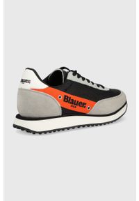 Blauer sneakersy kolor czarny. Nosek buta: okrągły. Zapięcie: sznurówki. Kolor: czarny. Materiał: guma #3