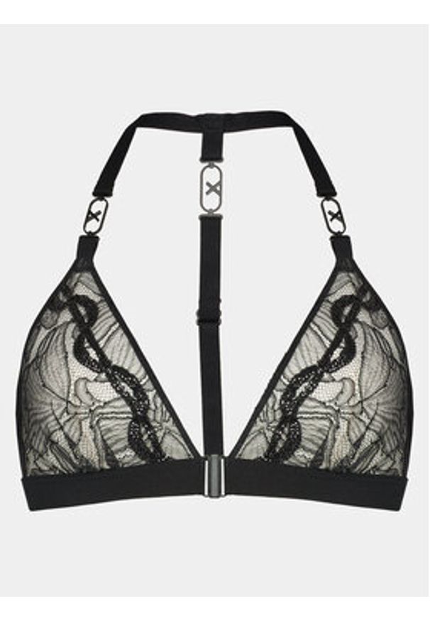 Chantelle X Biustonosz braletka Xtravagant C06GPF Czarny. Kolor: czarny. Materiał: syntetyk