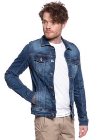 Blend - BLEND DENIM JACKET 20705639 76201. Kolor: niebieski. Materiał: denim #10