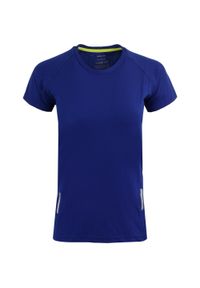 JUMPERS - Damska Koszulka Sportowa Jumper Cobalt - Oddychająca i Elastyczna. Kolor: niebieski. Materiał: poliester. Sport: piłka nożna