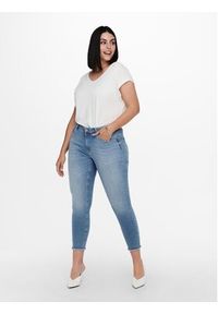 ONLY Carmakoma Jeansy 15198408 Niebieski Skinny Fit. Kolor: niebieski