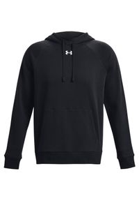 Under Armour - Męska Bluza Polarowa Rival. Kolor: czarny. Materiał: polar