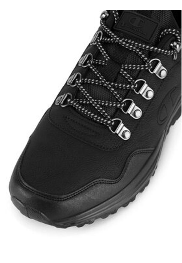 Champion Sneakersy CLIMB RX LOW S21925-KK001 Czarny. Kolor: czarny. Materiał: materiał