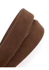 Gino Rossi Pasek Damski BLYL24006-1 Brązowy. Kolor: brązowy. Materiał: skóra, zamsz #3