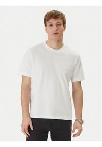 Calvin Klein T-Shirt LV04LF811G Biały Regular Fit. Kolor: biały. Materiał: bawełna #1