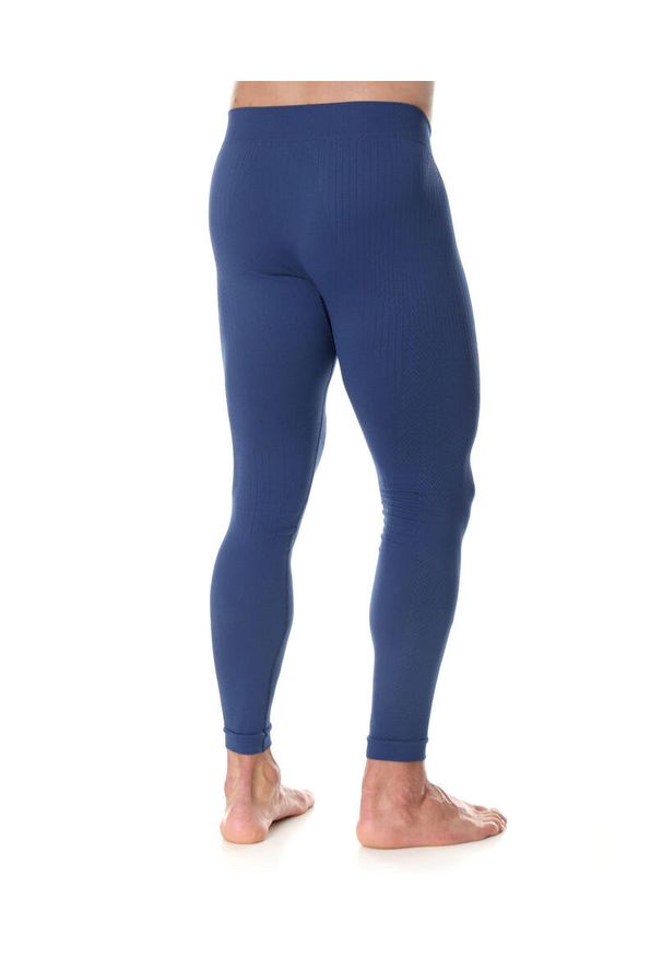 Spodnie męskie termoaktywne Brubeck EXTREME THERMO. Kolor: niebieski. Materiał: poliamid, poliester, elastan. Sezon: zima, lato. Sport: turystyka piesza