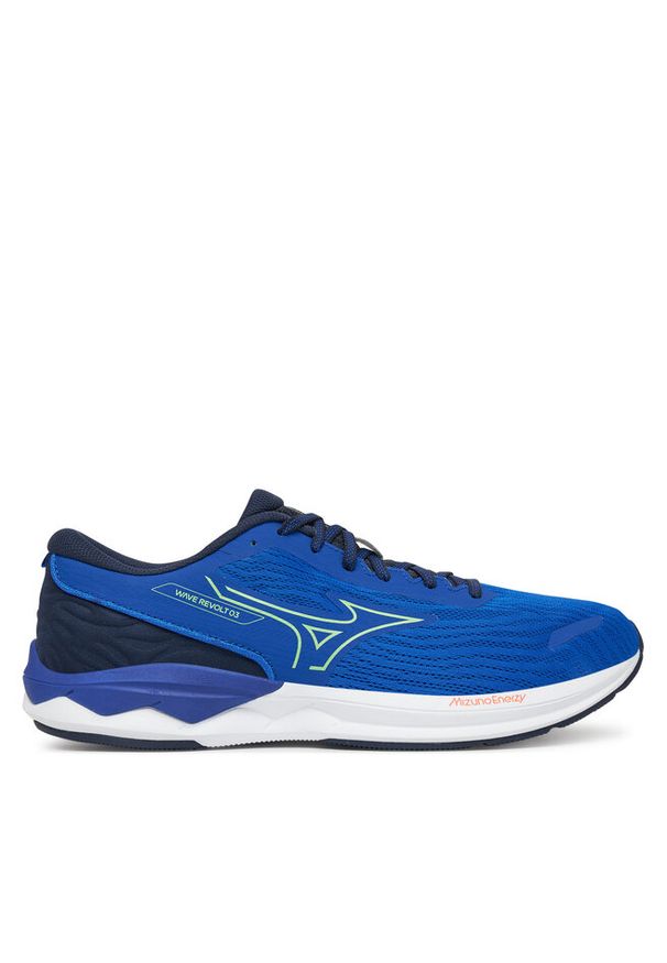 Buty do biegania Mizuno. Kolor: niebieski. Model: Mizuno Wave