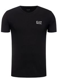 EA7 Emporio Armani T-Shirt 8NPT53 PJM5Z 1200 Czarny Regular Fit. Kolor: czarny. Materiał: bawełna #2