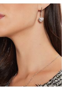 Guess Kolczyki JUBE04 505JW Srebrny. Materiał: metalowe. Kolor: srebrny #4
