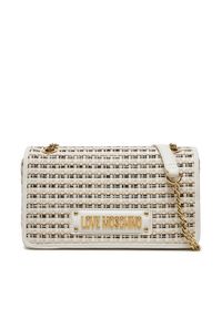 Love Moschino - LOVE MOSCHINO Torebka JC4348PP05K60108 Écru. Materiał: skórzane