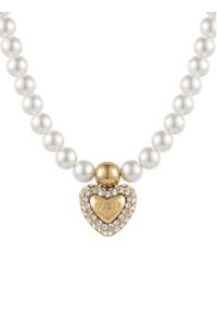 Guess Naszyjnik JUBN06 090JW Biały. Materiał: ze stali nierdzewnej, ze stali. Kolor: biały #3