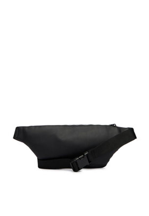 TOMMY HILFIGER - Tommy Hilfiger Nerka Th Foundation Bumbag AM0AM14159 Czarny. Kolor: czarny. Materiał: skóra