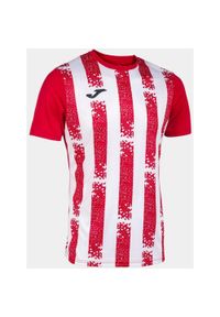 Koszulka Sportowa Joma Inter III Czerwona i Biała 2XL - Oddychająca i Trwała. Kolor: czerwony, biały, wielokolorowy. Materiał: poliester. Sport: piłka nożna