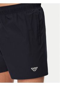 Emporio Armani Szorty kąpielowe EM000583 AF20424 UB102 Granatowy Regular Fit. Kolor: niebieski. Materiał: syntetyk #4