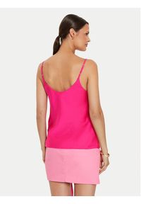 ViCOLO Top TB0408 Różowy Regular Fit. Kolor: różowy. Materiał: syntetyk