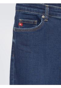 Big-Star - Jeansy damskie skinny z wysokim stanem granatowe Clara 658. Okazja: na co dzień. Stan: podwyższony. Kolor: niebieski. Styl: casual, klasyczny, sportowy #4