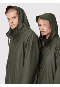 Rains Kurtka przeciwdeszczowa Unisex 12020 Zielony Regular Fit. Kolor: zielony. Materiał: syntetyk #6