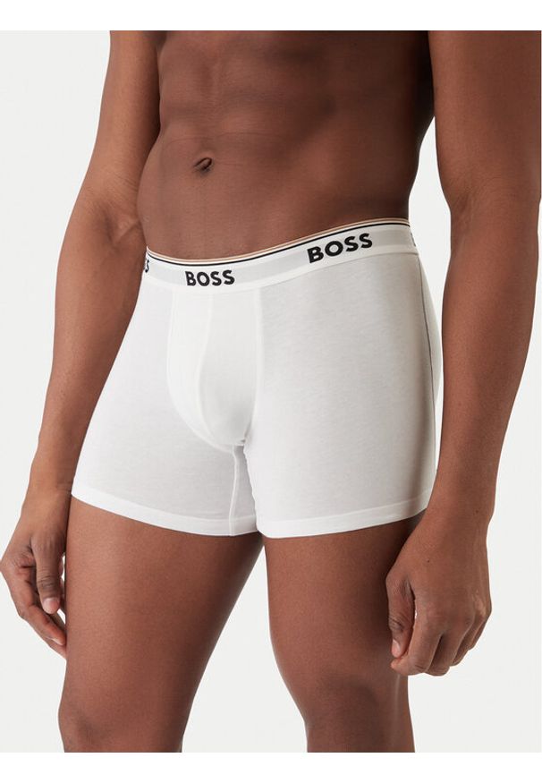 BOSS Komplet bokserek 50475282 Biały. Kolor: biały. Materiał: bawełna