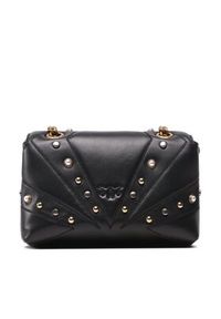 Pinko Torebka Love Lady Puff Mini Cl PE 23 PLTT 100044 A0H2 Czarny. Kolor: czarny. Materiał: skórzane #4
