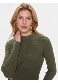 Guess Sweter Marie W4RR24 Z3C71 Zielony Regular Fit. Kolor: zielony. Materiał: bawełna #5