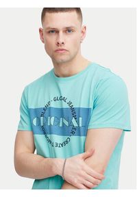 Blend T-Shirt 20716827 Niebieski Regular Fit. Kolor: niebieski. Materiał: bawełna #7
