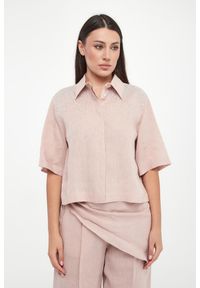 Marella - Koszula damska lniana Origine MARELLA SPORT. Materiał: len. Styl: sportowy #3