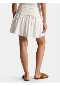 Polo Ralph Lauren Spódnica mini 211A12965002 Biały Regular Fit. Kolor: biały. Materiał: bawełna #6