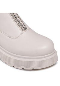 DeeZee Botki WS5956-02 Beżowy. Kolor: beżowy. Materiał: skóra #4