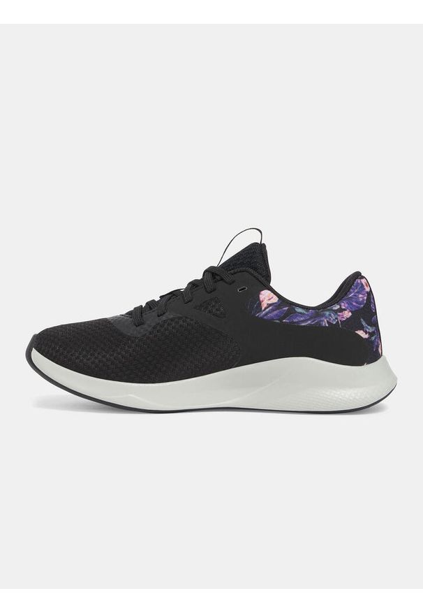 Buty treningowe damskie Under Armour Charged Aurora 2+hydrometallic warm. Kolor: czarny. Sport: fitness