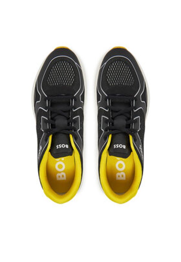 BOSS - Boss Sneakersy 50498933 Czarny. Kolor: czarny. Materiał: materiał