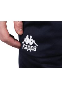 Spodnie męskie dresowe Kappa MEN TRAINING. Kolor: niebieski. Materiał: dresówka