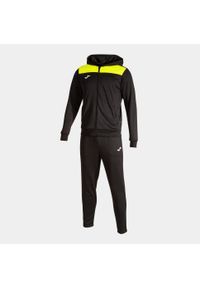 Dres Joma Phoenix II. Kolor: żółty, czarny, wielokolorowy, pomarańczowy. Materiał: dresówka. Sport: fitness, piłka nożna #2