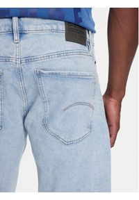 G-Star RAW - G-Star Raw Szorty jeansowe Mosa D24430-D549 Niebieski Regular Fit. Kolor: niebieski. Materiał: bawełna